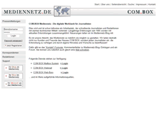 Tablet Screenshot of mediennetz.de